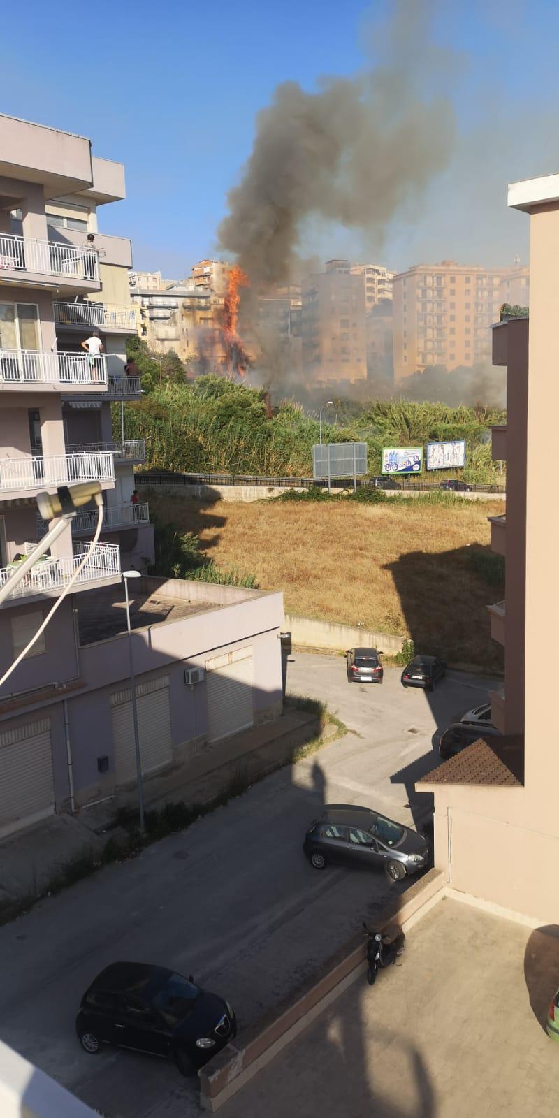 Due incendi a Sciacca, riprende a bruciare anche il bosco del Magaggiaro