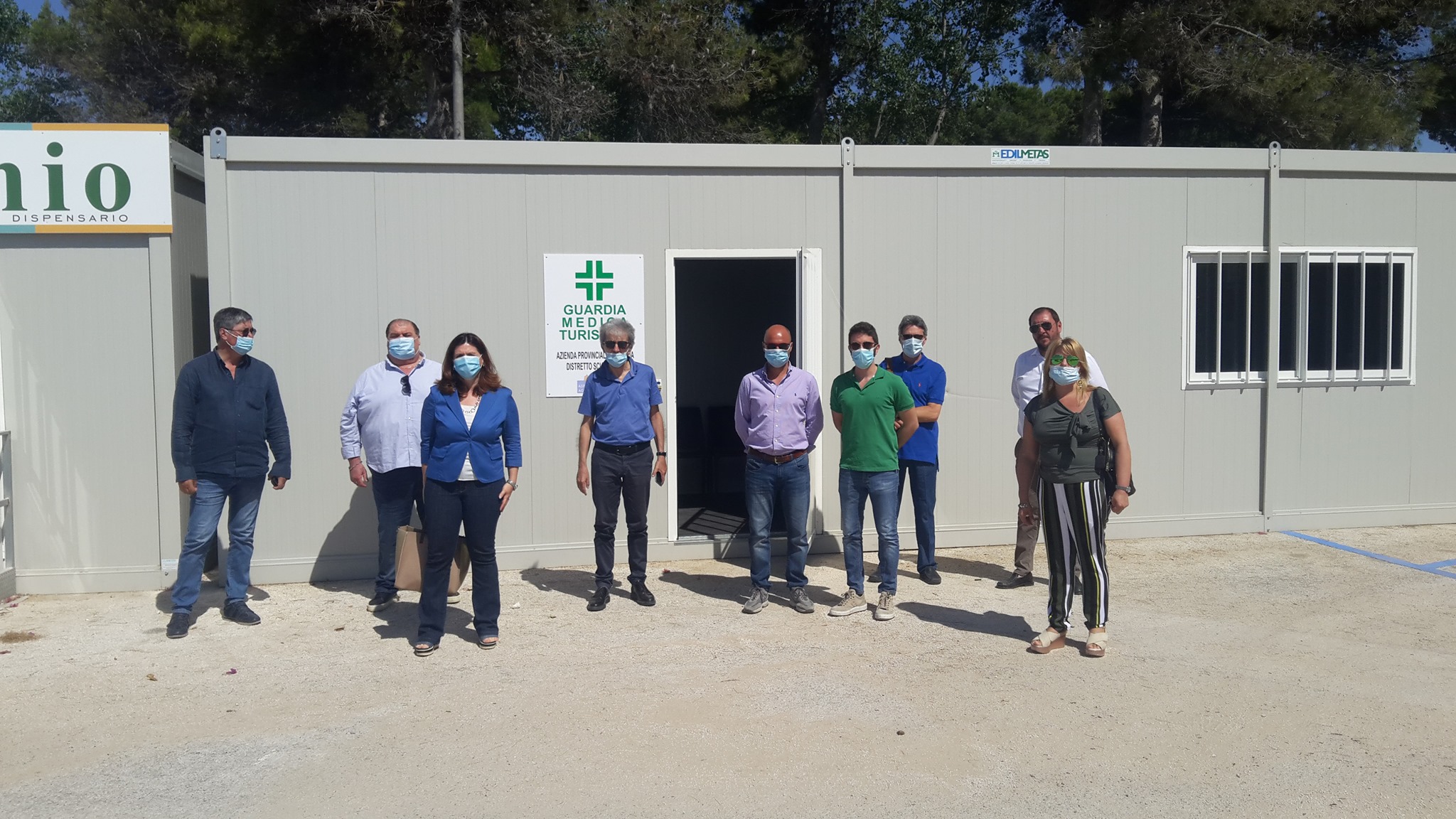 Inaugurata questa mattina la Guardia Medica turistica a Lido Fiori di Menfi