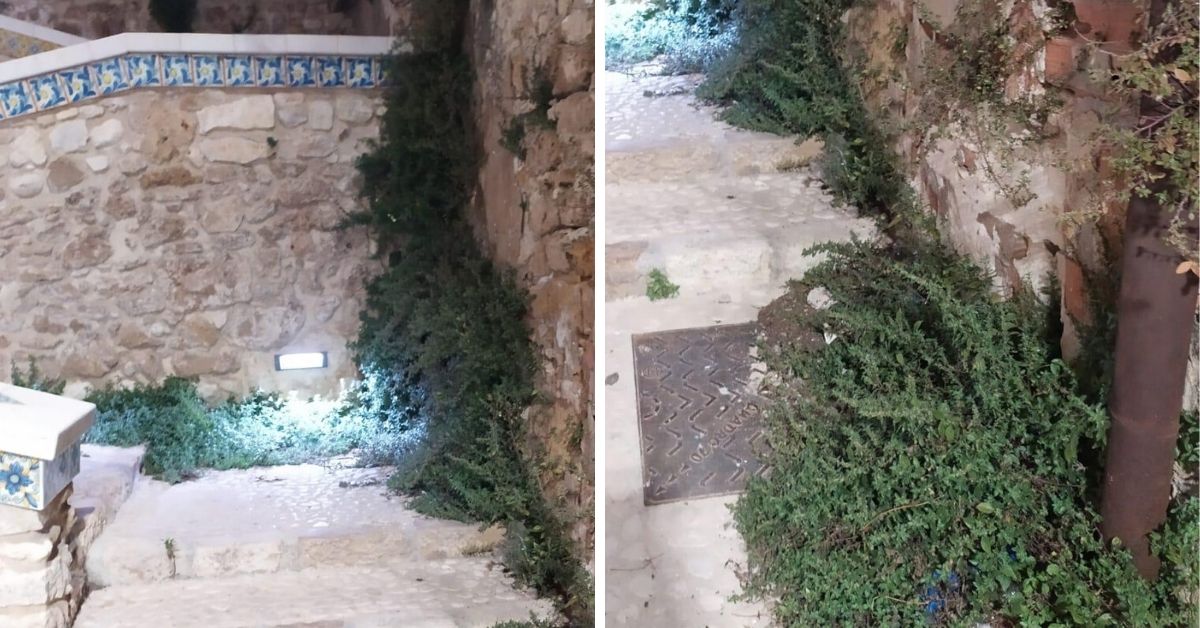 Sciacca, degrado della scalinata "zig zag", Bono e Milioti chiedono un intervento immediato dell'amministrazione