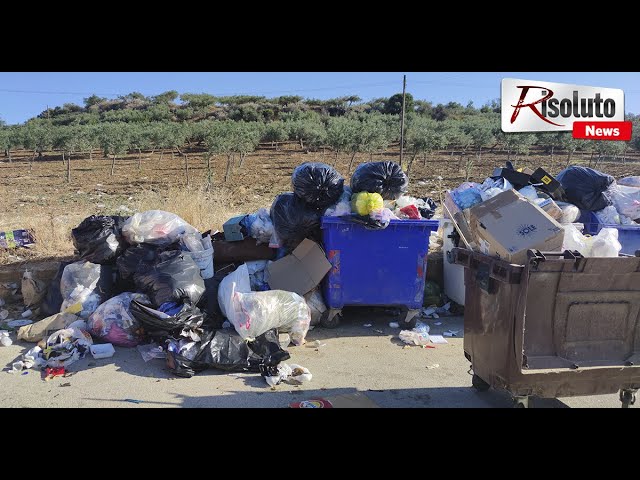 Località San Calogero a Sciacca invasa dai rifiuti, una vergogna senza fine (Video)