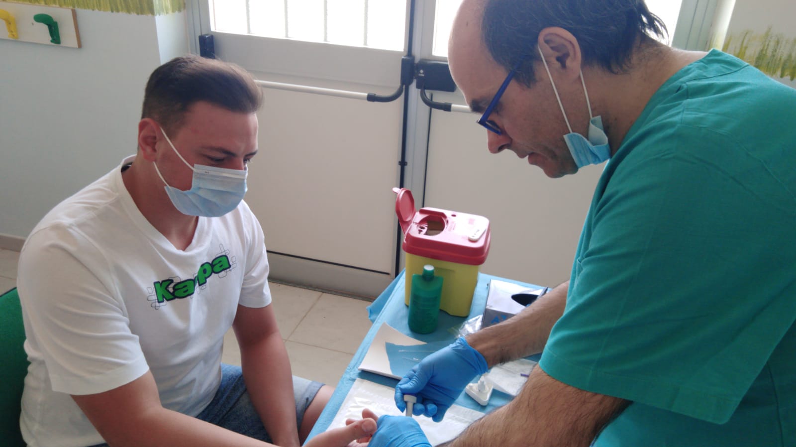 I test sierologici a Calamonaci, negativi i primi 235 eseguiti dal sindaco