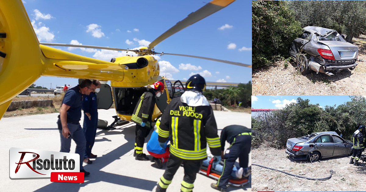 Un giovane di Montallegro ferito nell’incidente sulla 115 a Sciacca
