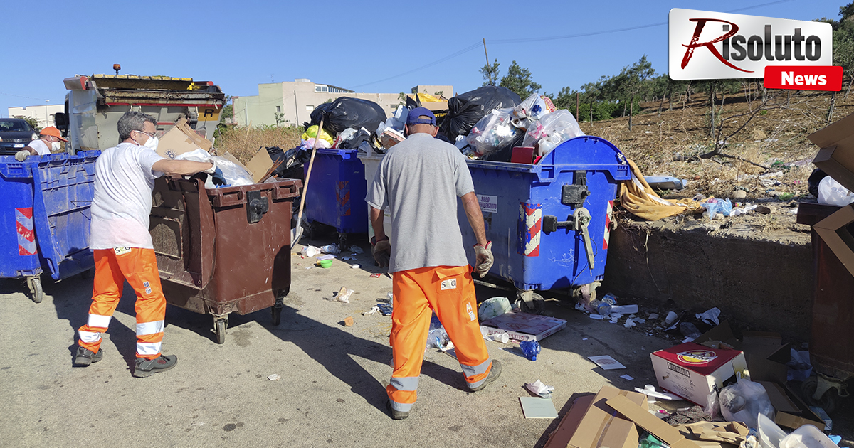 Niente raccolta dei rifiuti domani a Sciacca, stop al conferimento dell'umido