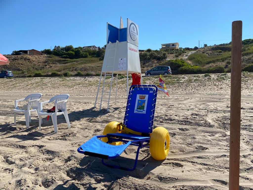 Sedie job anche nelle spiagge saccensi di San Marco e San Giorgio