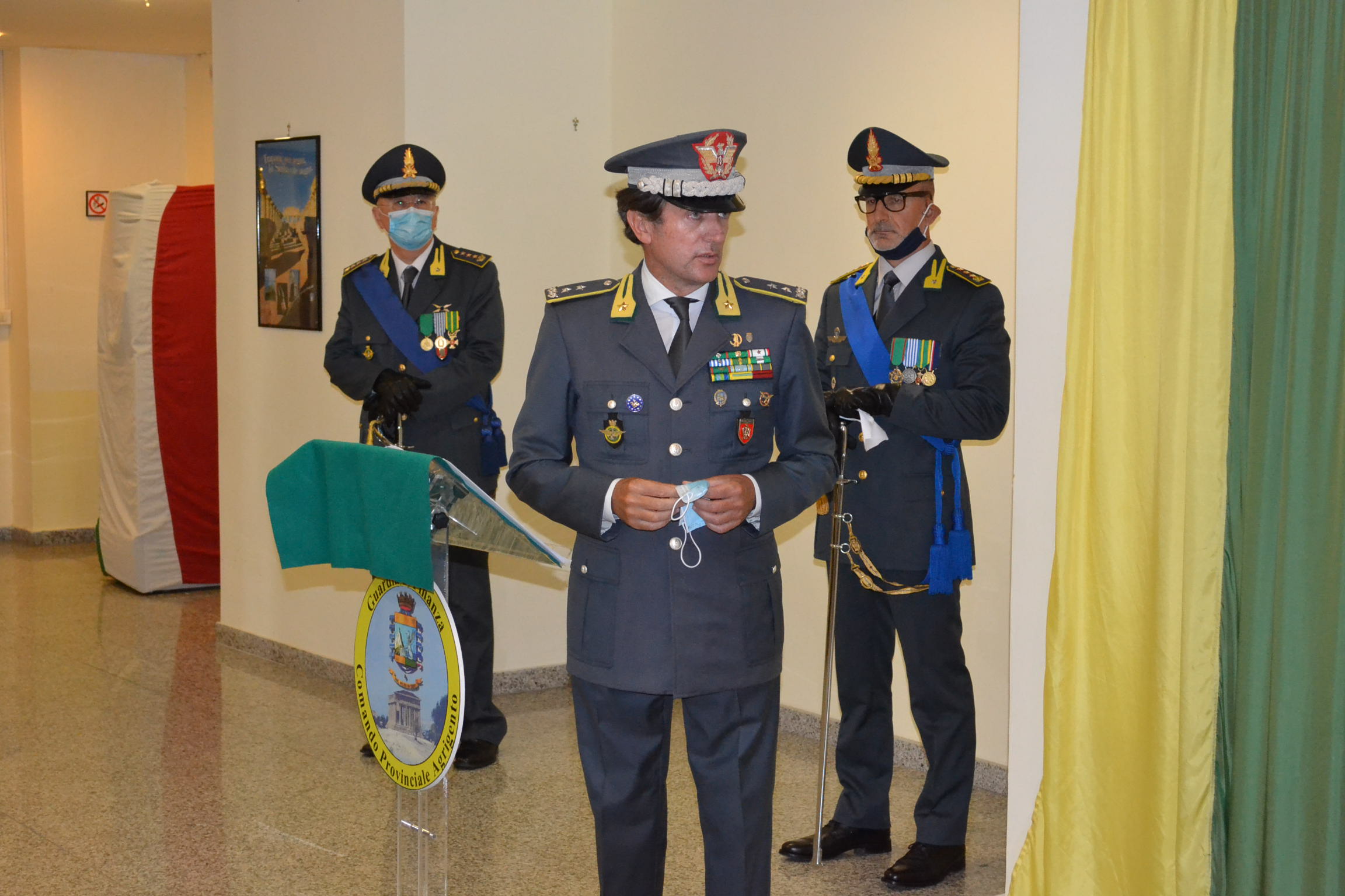 Avvicendamento al comando provinciale della Guardia di Finanza di Agrigento