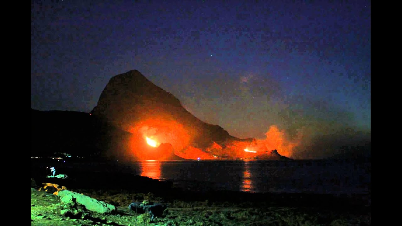 Brucia Monte Cofano, devastata la riserva tra Custonaci e San Vito Lo Capo
