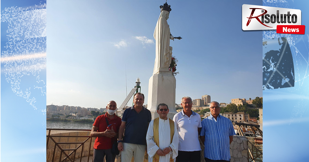 Niente processione della Madonna al porto di Sciacca, benedizione e preghiera per padre Falanga