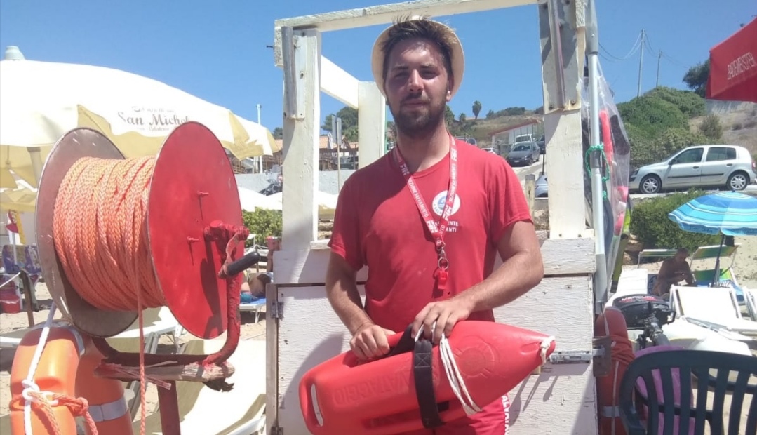 Sciacca, salvataggio sulla spiaggia di Capo San Marco