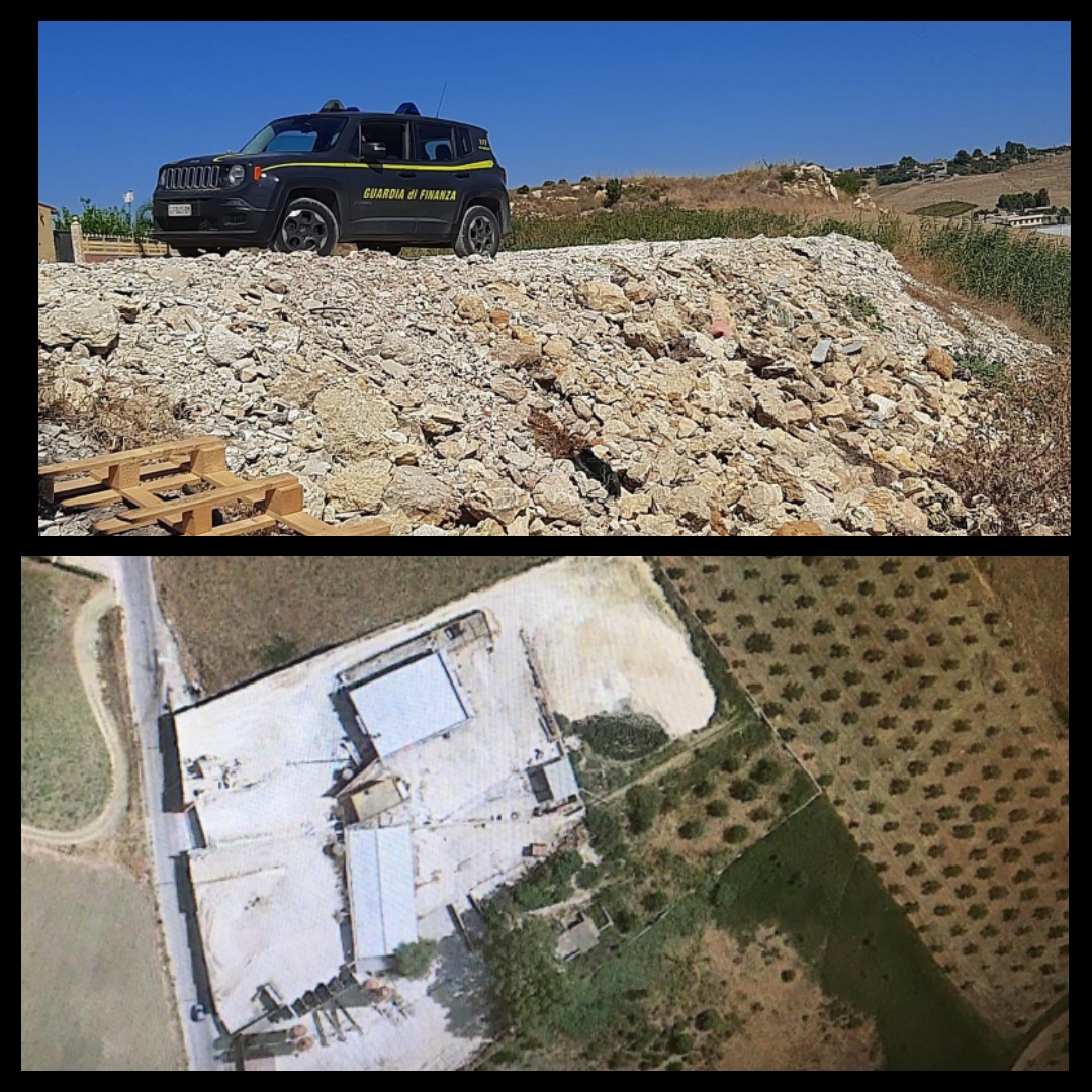 Sequestrate dieci discariche a Sciacca, la Gdf mette i sigilli in aree invase da rifiuti speciali