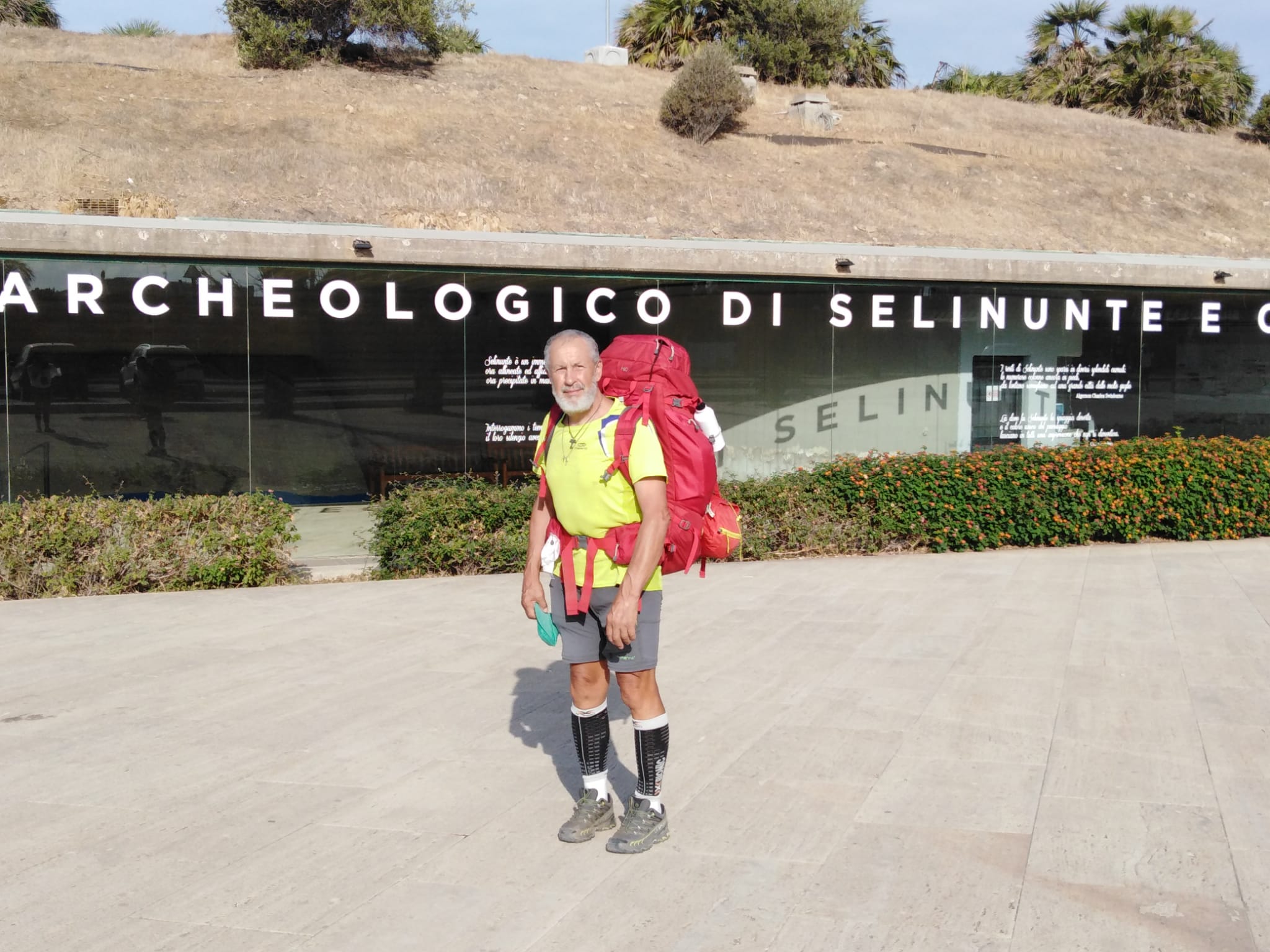 Un alpino da Udine alla Sicilia con arrivo a Menfi per sensibilizzare l’Italia a sostenere l’Associazione Sclerosi Tuberosa