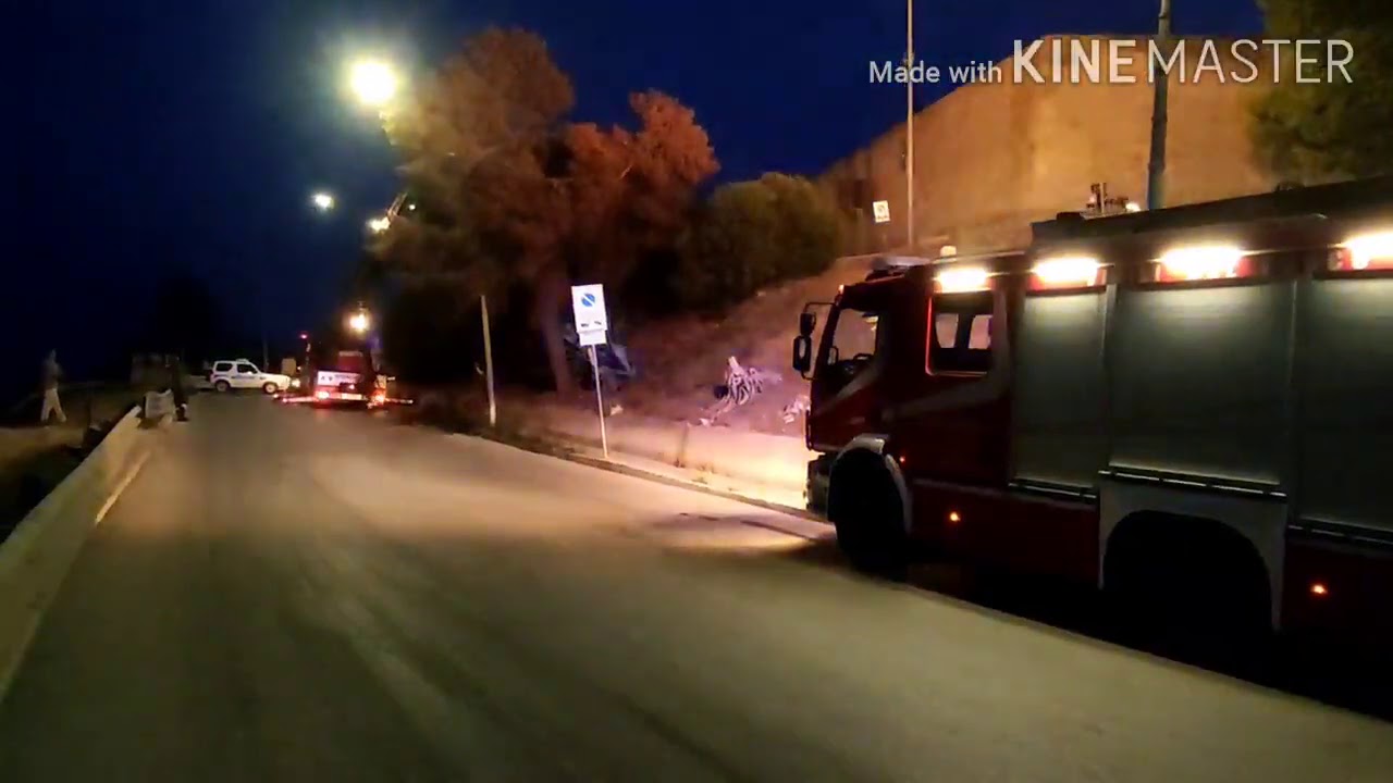 Albero pericolante in via Mazzini a Sciacca, traffico deviato. (Video)
