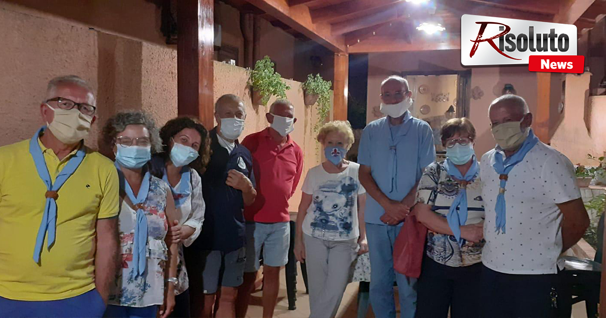 Tappa a Menfi per L'alpino camminatore che promuove l'Associazione Sclerosi Tuberosa