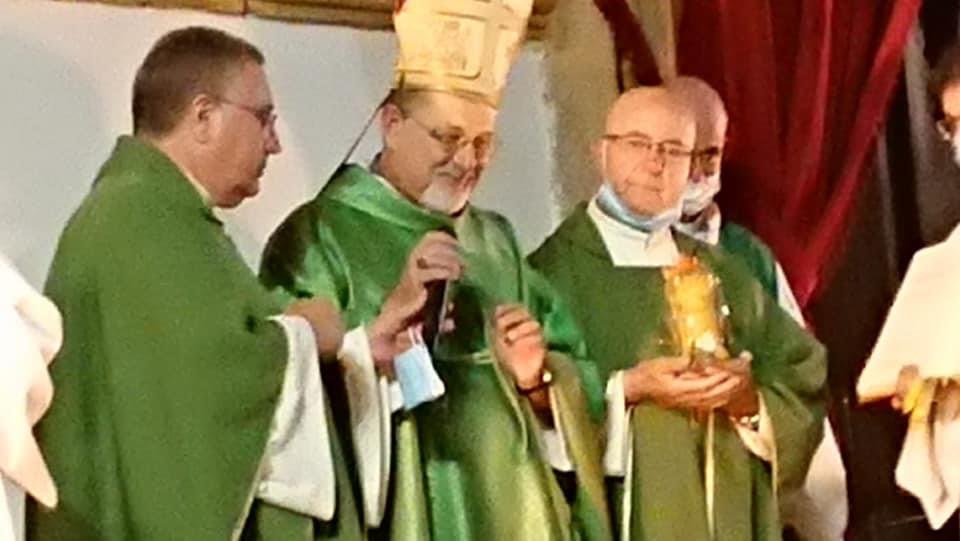 Il nuovo Arcivescovo coadiutore di Agrigento ieri sera a Ribera