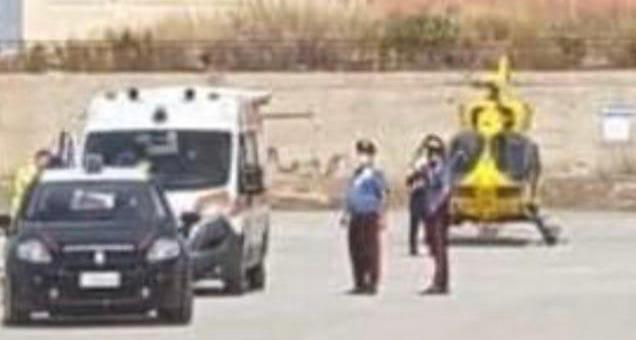 Anziana scivola e sbatte la testa nel balcone di casa a Menfi, trasferita d'urgenza in elisoccorso