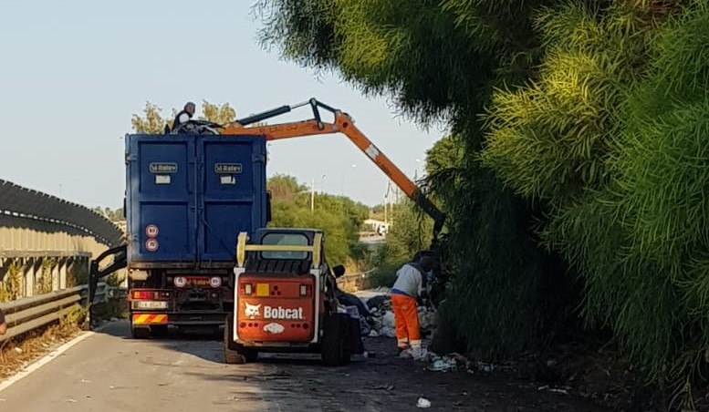 Telecamere mobili nella contrada Bordea di Sciacca per contrastare l'abbandono dei rifiuti