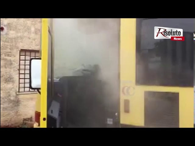 Il sindaco di Santa Margherita Belice fa sanificare tutte le sere gli scuolabus (Video)