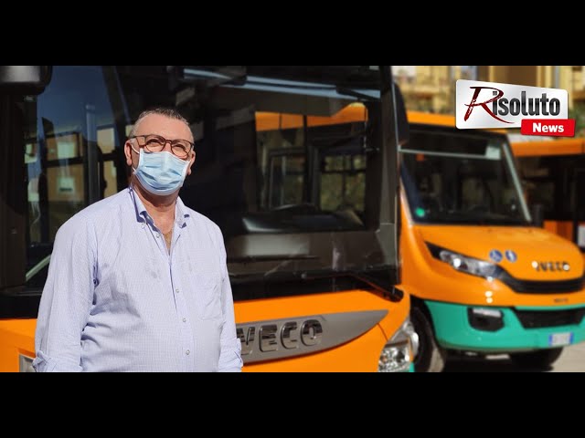 Tre nuovi mezzi a Sciacca per il servizio di trasporto urbano (Intervista)