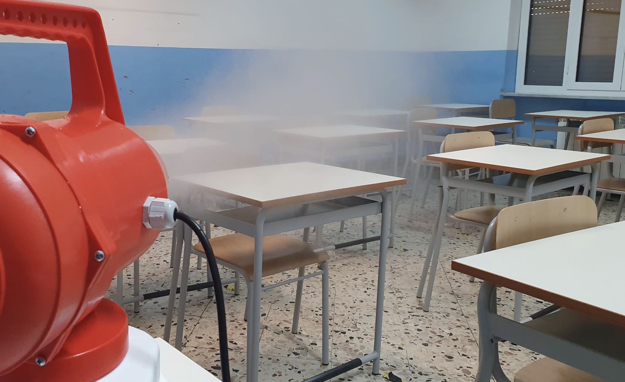 Il Comune di Cammarata acquista dispositivo per sanificare scuole e uffici pubblici
