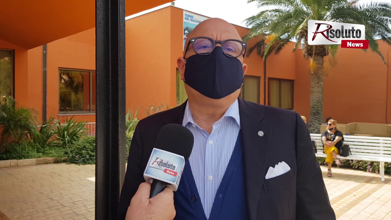 Armao questa mattina a Sciacca: "Entro dicembre il nuovo avviso per la gestione delle Terme per 50 anni" (Intervista)