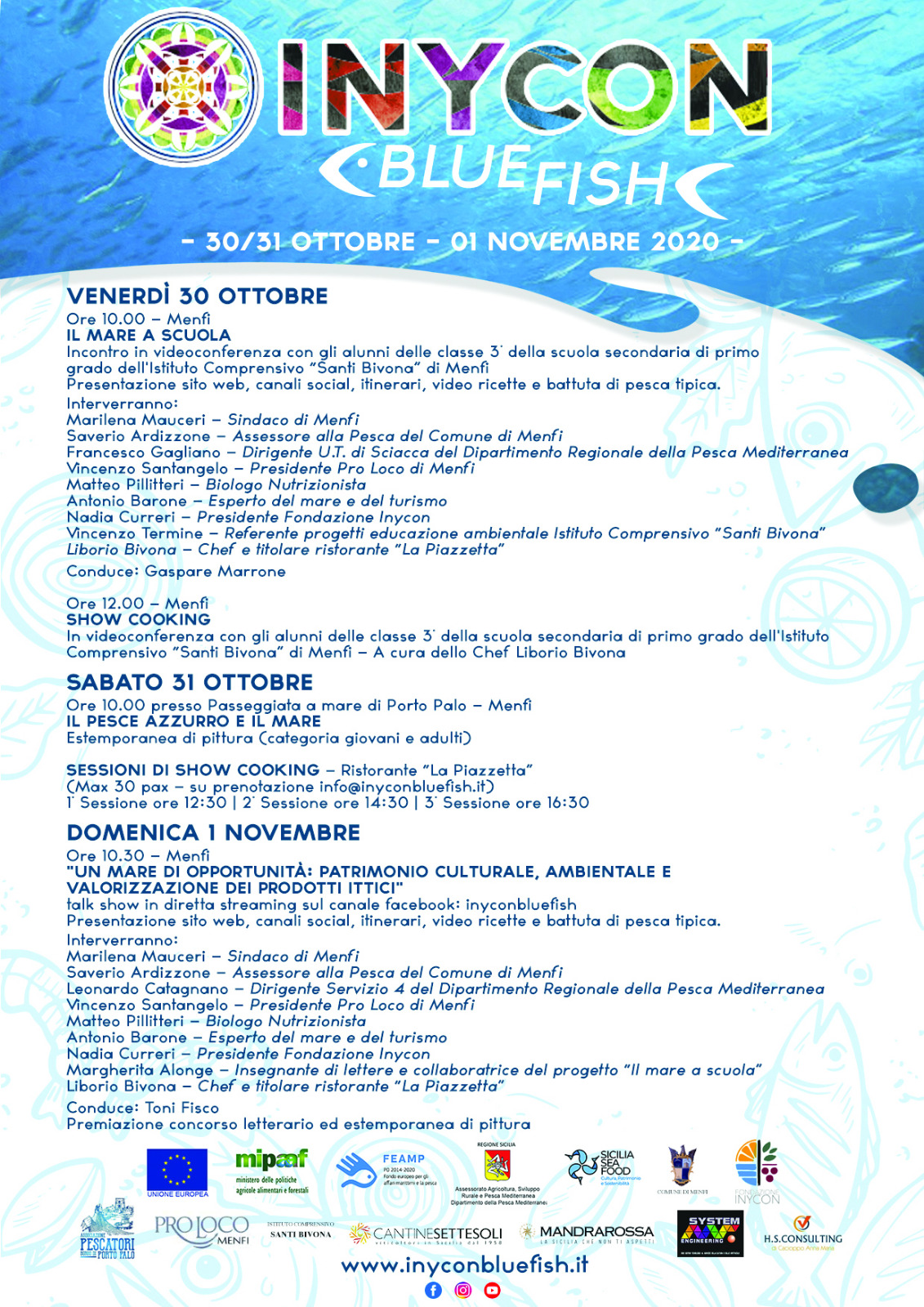 Menfi, nel weekend va in scena Inycon Blue Fish