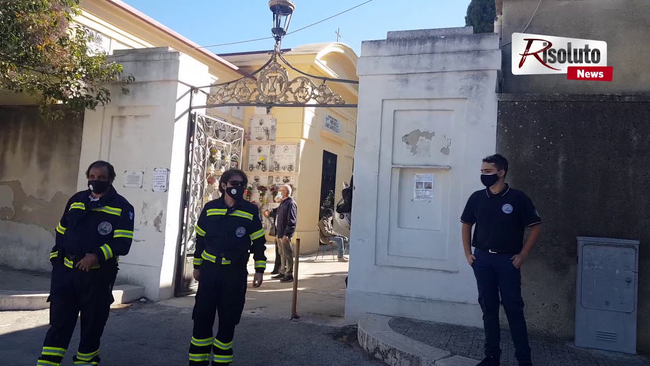 Emergenza Coronovavirus, controlli rigidi al cimitero di Sciacca