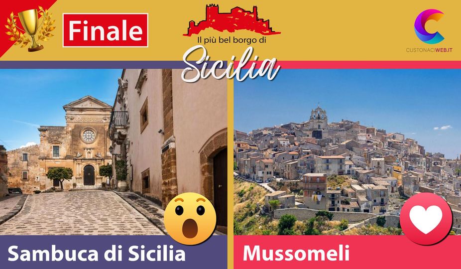 Sambuca di Sicilia in finale con il comune di Mussomeli per eleggere il Borgo più bello di Sicilia