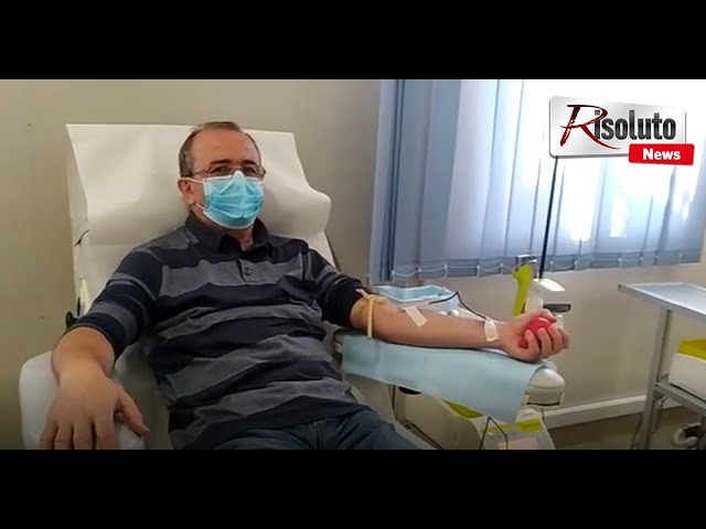 Calo di donazioni di sangue, macellaio di Sciacca testimonial Avis:" Non e' il tempo della paura, tutti possiamo averne bisogno"