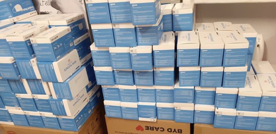 In distribuzione a Santa Margherita Belice 12.700 mascherine chirurgiche