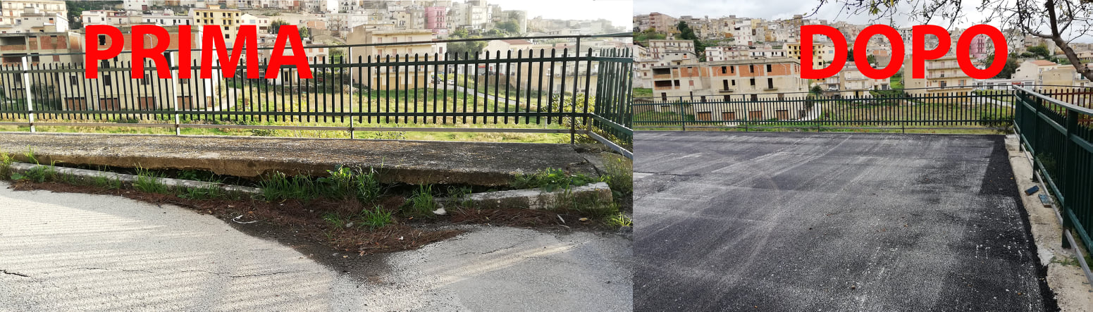 Una via e la villa comunale riqualificate a Sambuca grazie ai cantieri di lavoro