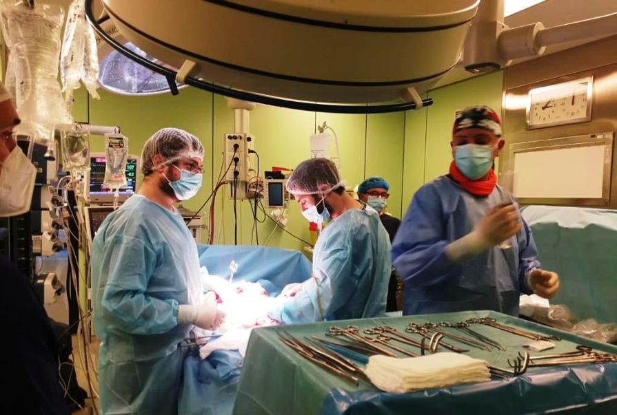 Ospedale di Agrigento, eseguito prelievo multi organo ad un paziente deceduto per emorragia  cerebrale.