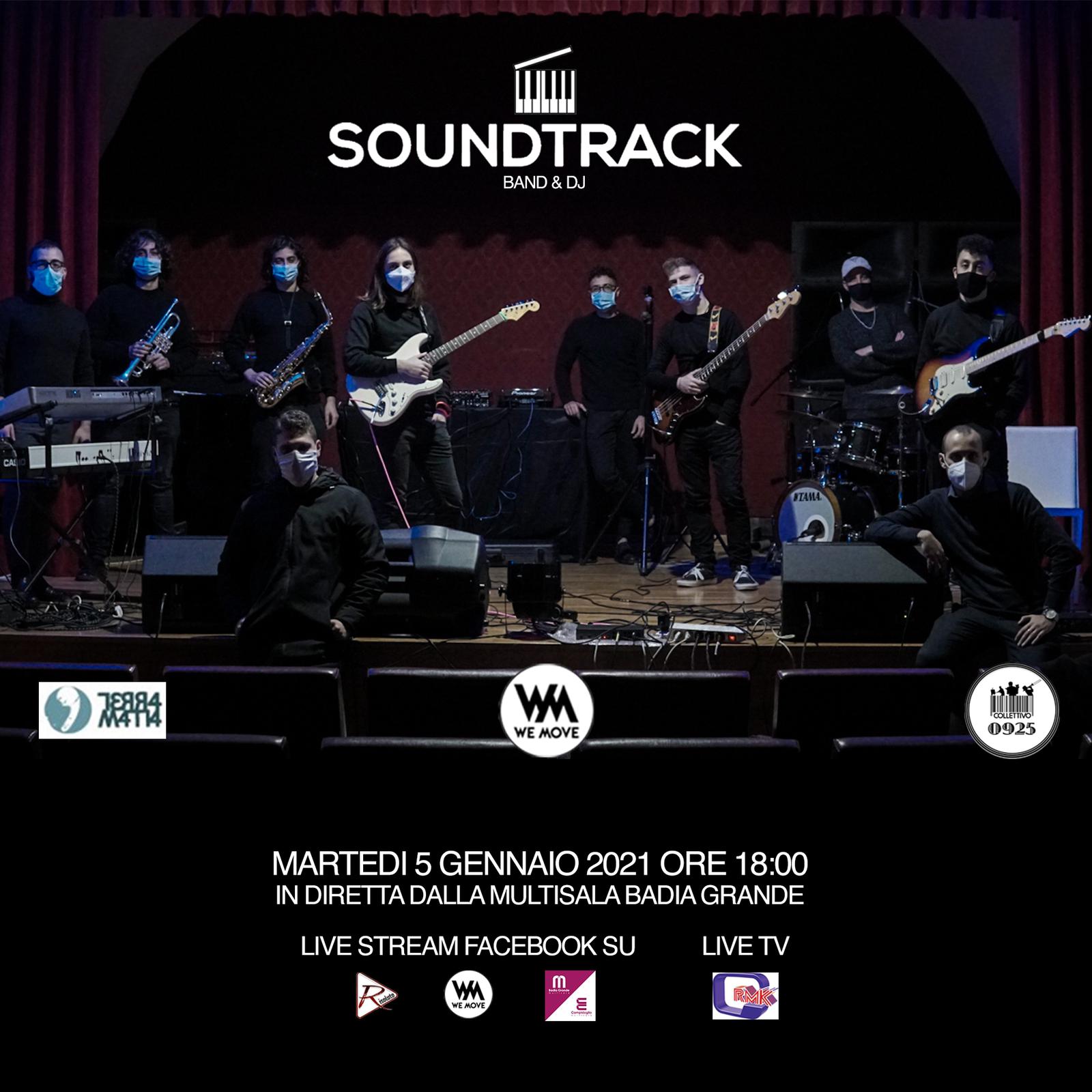 Concerto dal vivo in diretta streaming anche su Risoluto dal Multisala Badia Grande di Sciacca, organizzano i giovani di We Nove e Collettivo O925