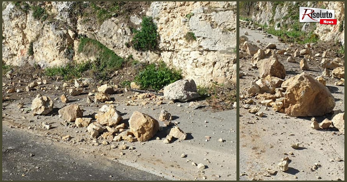 Si lavora per riaprire al transito la strada provinciale Sciacca - Caltabellotta