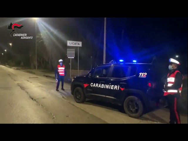 Operazione antimafia nell'Agrigentino con 12 misure cautelari in carcere (Video)