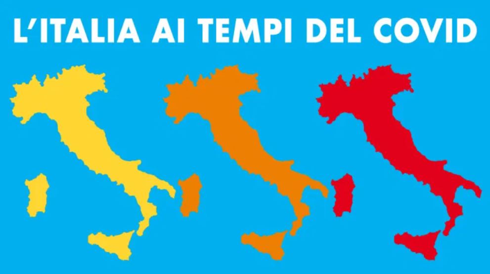 Zone a colori in Italia attive fino al cinque marzo poi servirà nuovo Dpcm