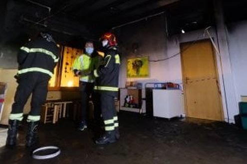 Incendio all'asilo Peter Pan di Palermo, i responsabili sono tre dodicenni.
