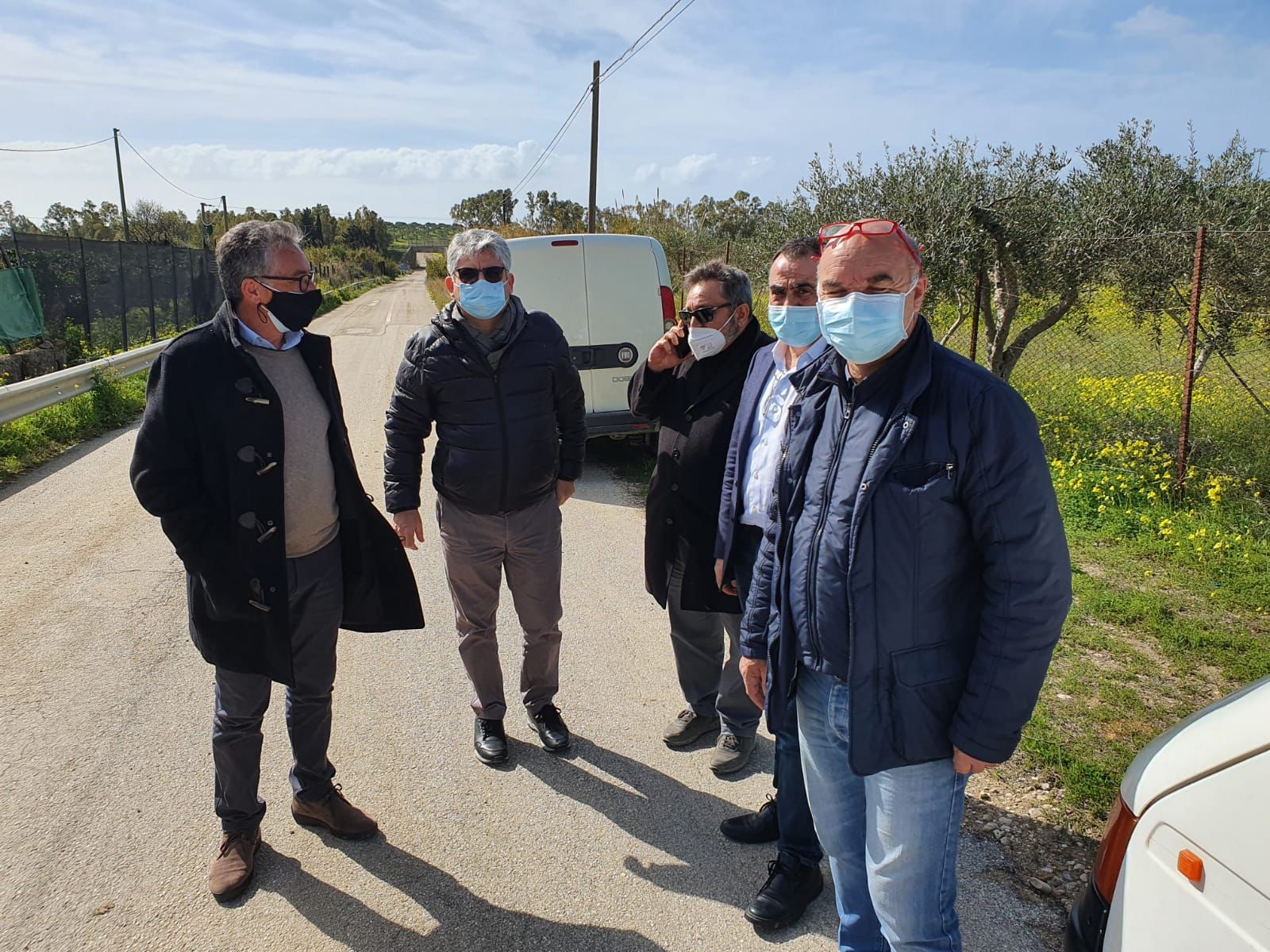 Interventi di miglioramento sulla viabilità  provinciale a Ribera