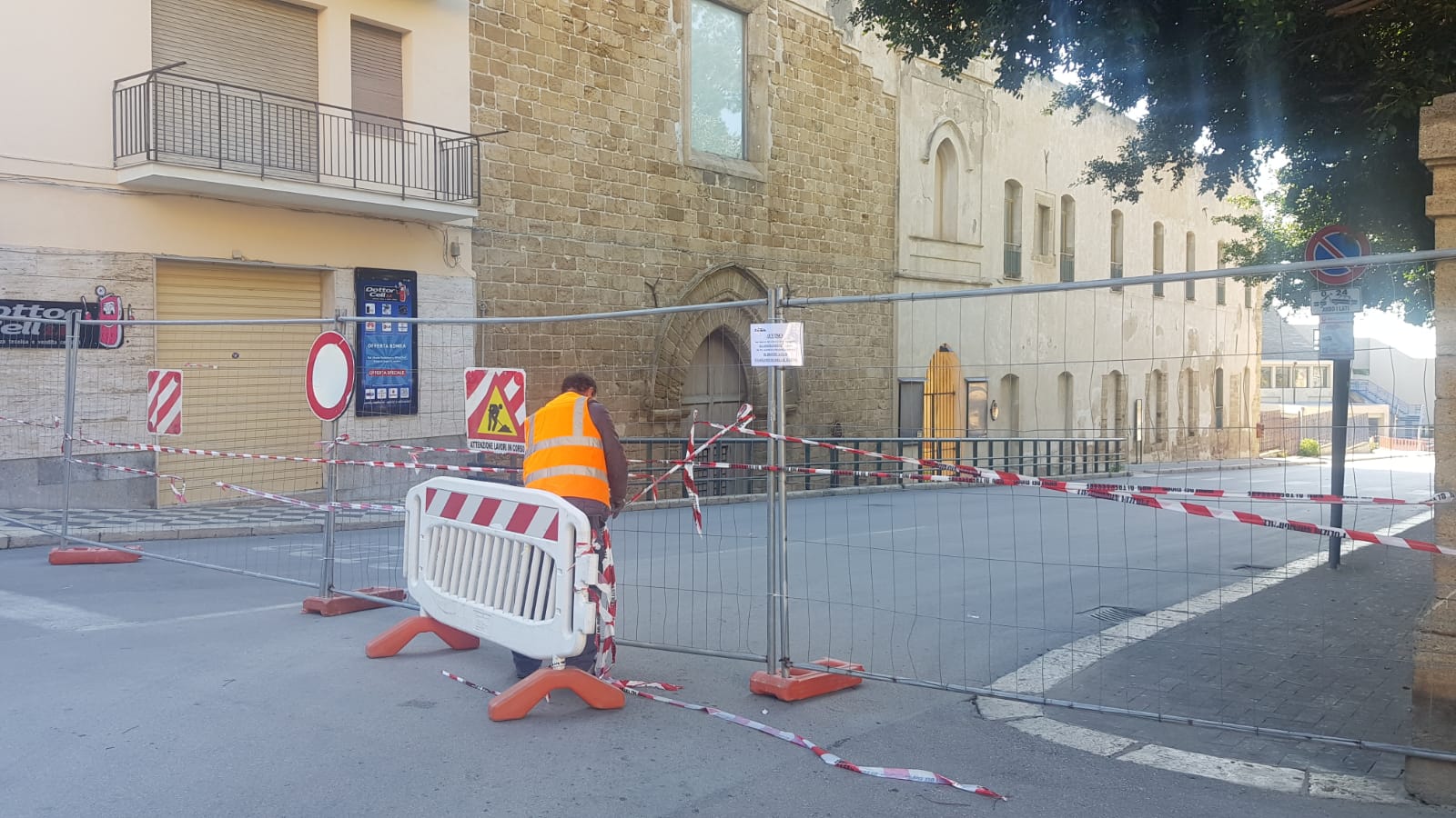 Chiusa via Agatocle a Sciacca, istituito doppio senso di circolazione in via Figuli