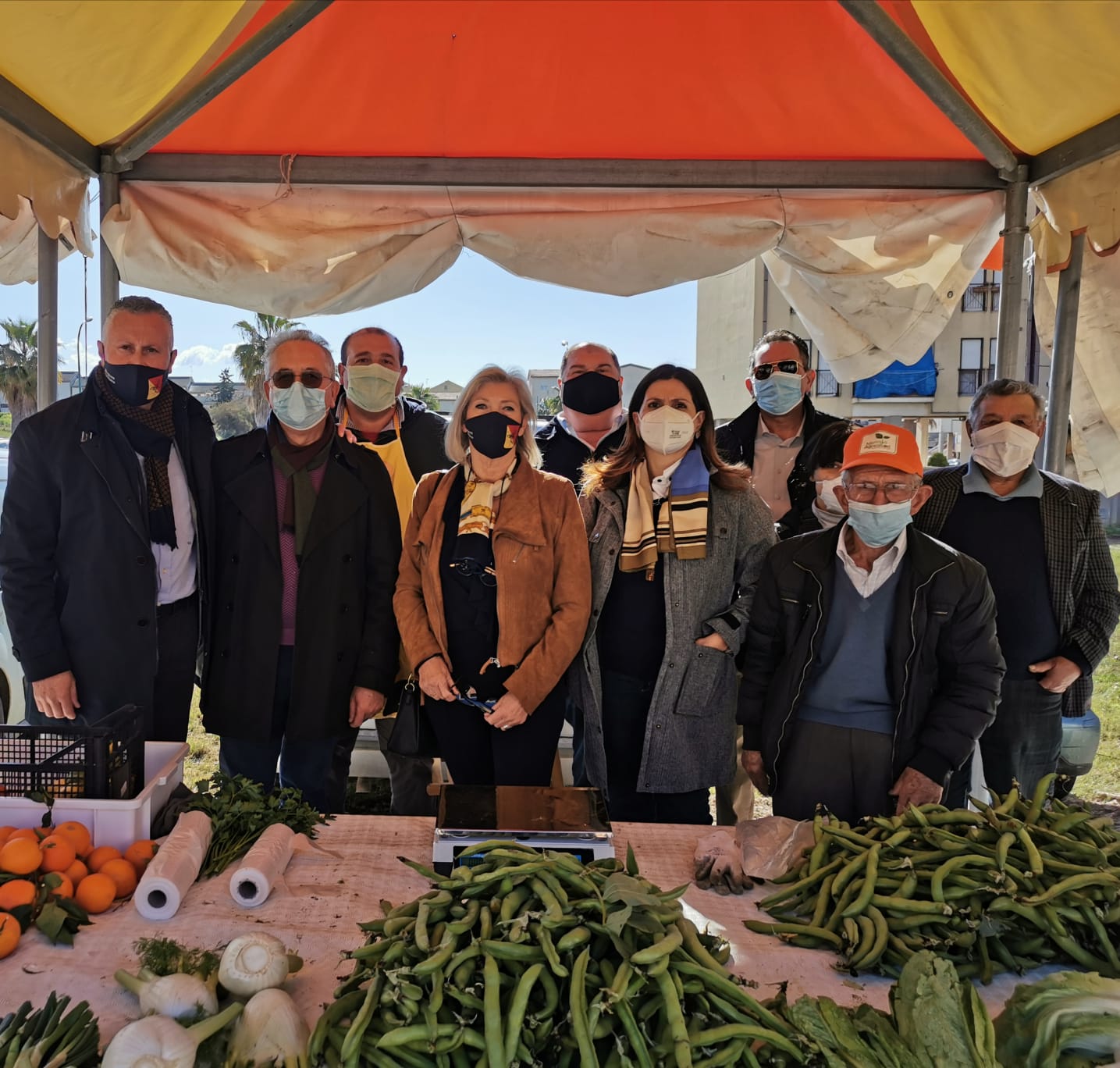 Menfi, Il mercato degli agricoltori trasferito in Via Inico