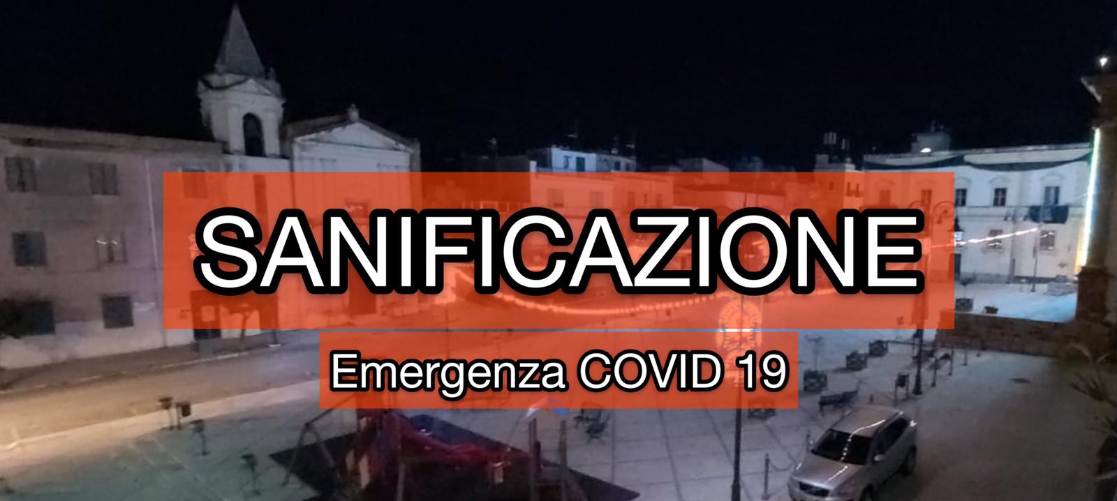 Questa sera a Ribera sanificazione delle vie cittadine