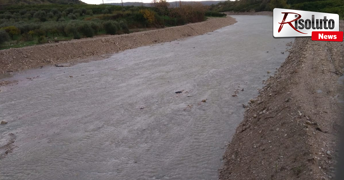 Completati i lavori di ripristino della sezione idraulica del fiume Verdura