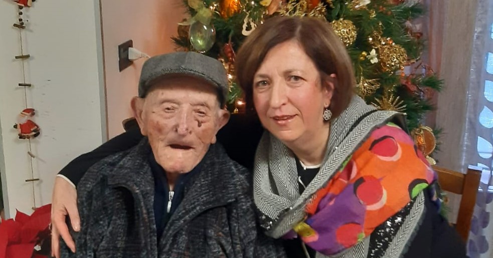 Vaccinazione anticovid anche per Antonino Turturici di Caltabellotta, il più anziano d'Italia con i suoi 109 anni