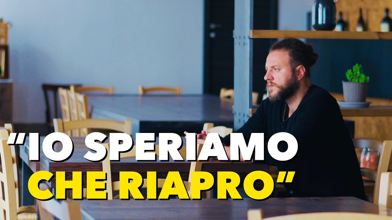 "Io speriamo che riapro", Fuoririga racconta la storia  di Peppe e la vita sospesa dei ristoratori  (Video)