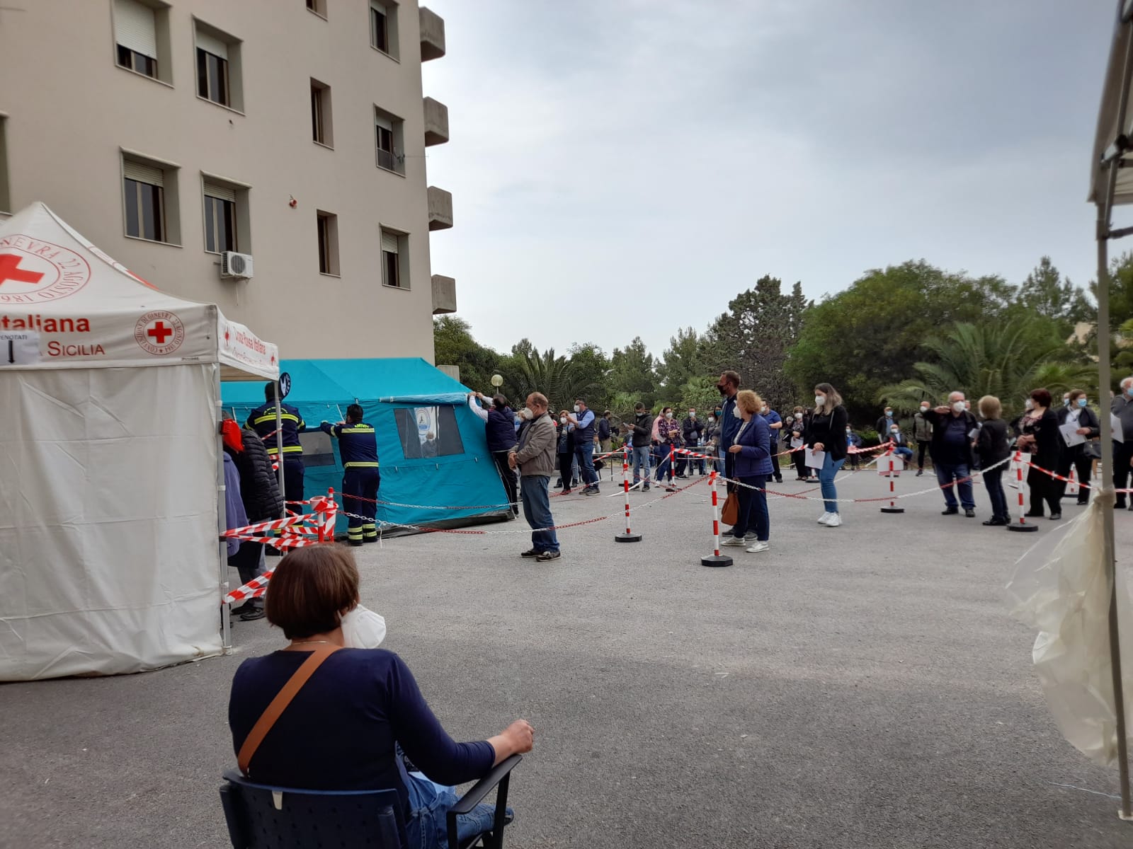 Primo maggio al punto vaccinale di Sciacca, inoculate 348 dosi