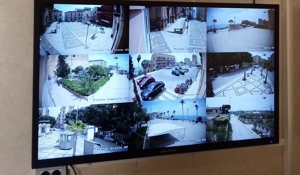 Videosorveglianza a Sciacca, entrano in funzione 20 telecamere