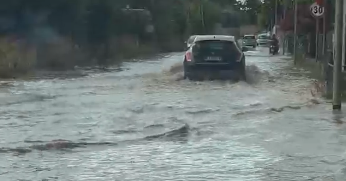 Maltempo in Sicilia, pioggia e grandine anche a Sciacca e strade allagate (Video)