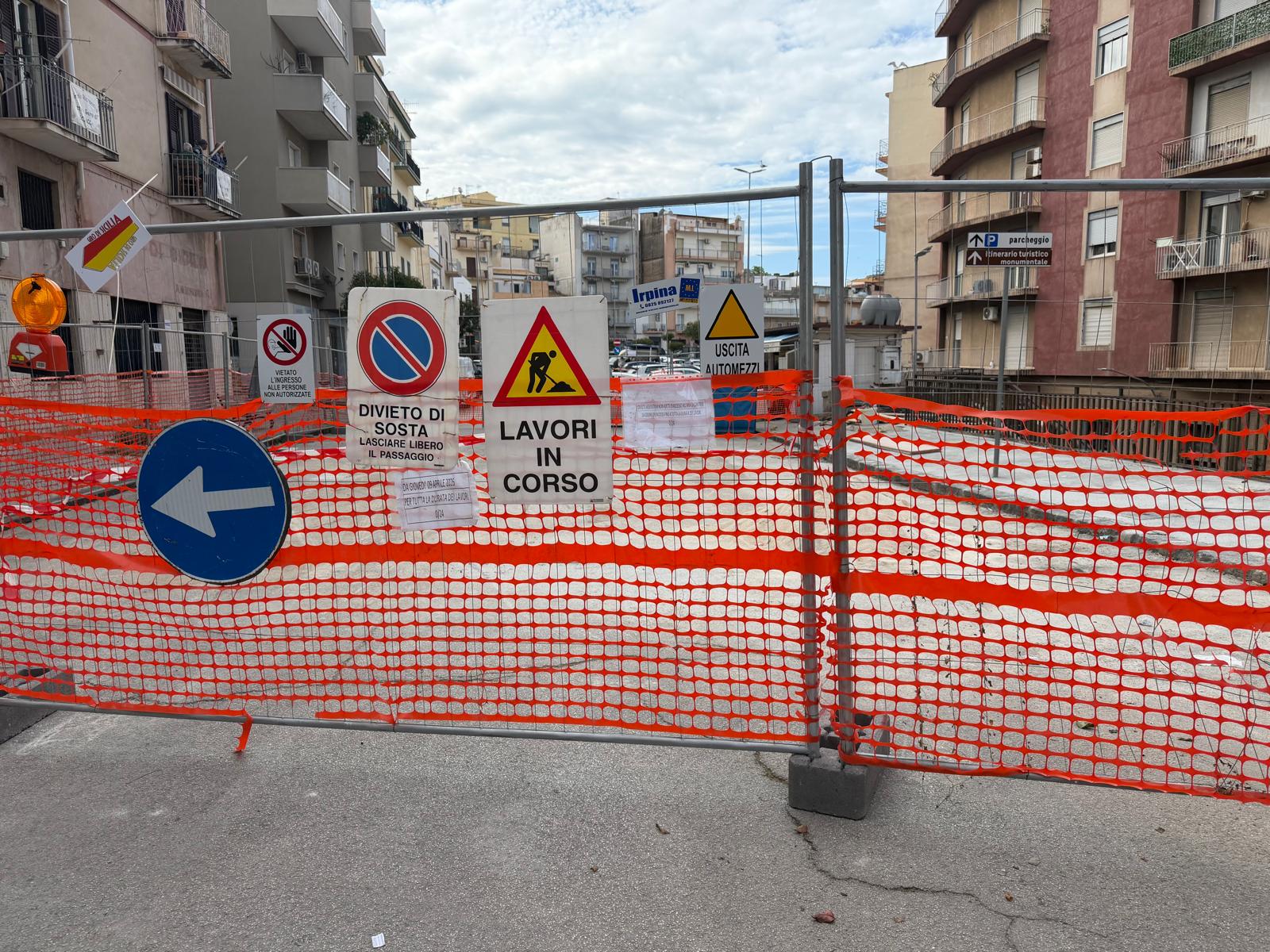 Completati i lavori in via Cappuccini a Sciacca, giovedì la riapertura al transito