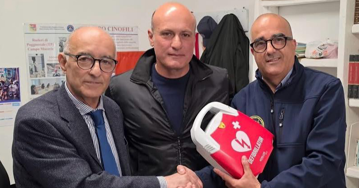 Santa Margherita Belice, “A Cuore Aperto” dona un altro defibrillatore