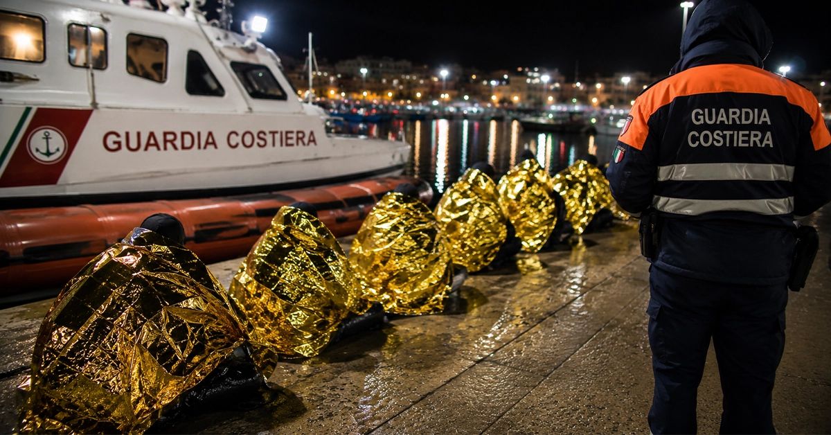 Neonata morta per ipotermia a Lampedusa dopo lo sbarco