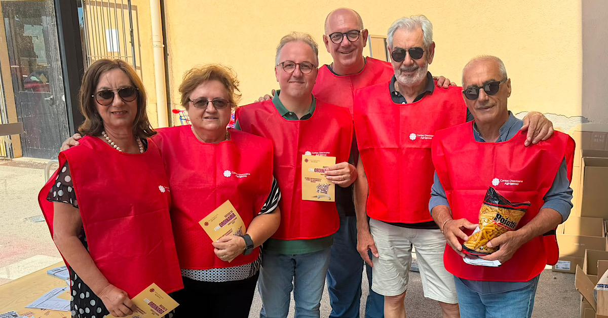 Raccolta alimentare diocesana, a Sciacca la solidarietà passa dal carrello della spesa (Video)