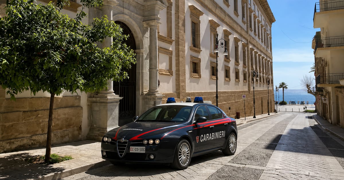 Giovane dà in escadendescenze all'ufficio Anagrafe del Comune di Sciacca, intervento dei carabinieri